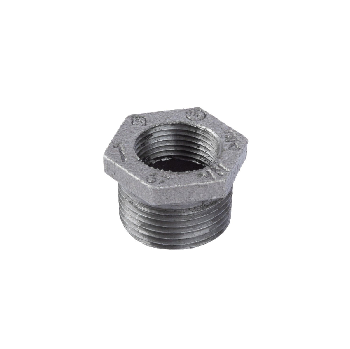 1 in. x 3/4 in. Black Bushing by PIPE DECOR