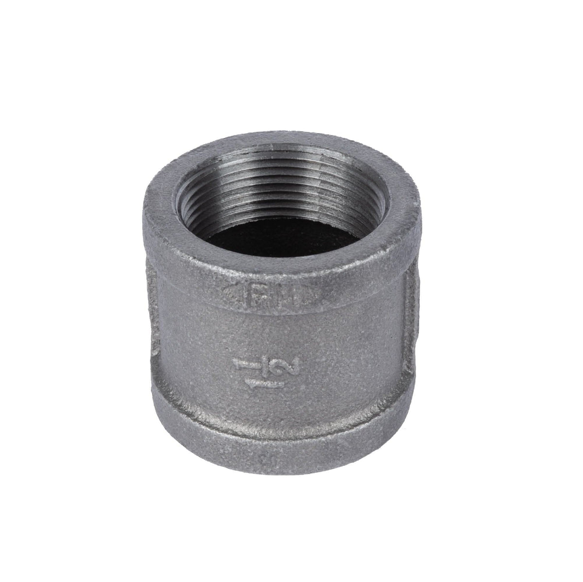 1 1/2 in. Black Coupling by PIPE DECOR