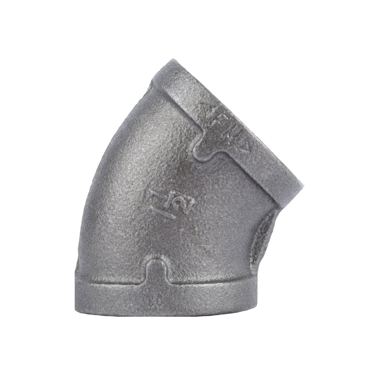 1 1/2 in. Black 45 Degree Elbow by PIPE DECOR