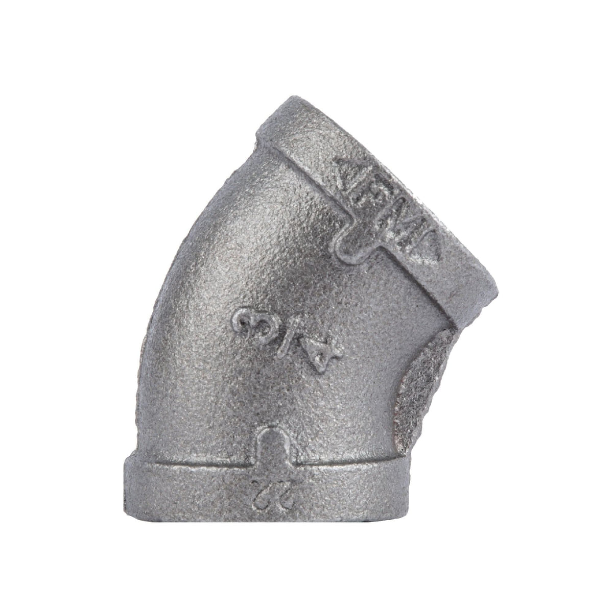 3/4 in. Black 45 Degree Elbow by PIPE DECOR
