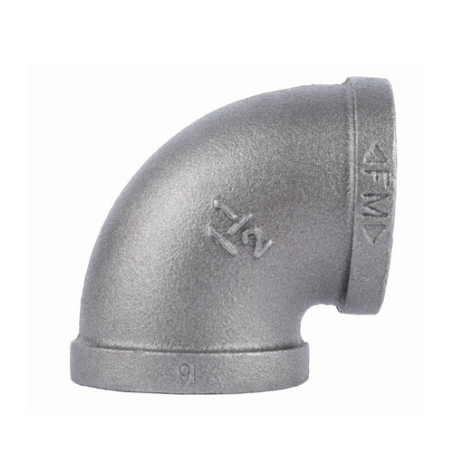 1 1/2 in. Black 90 Degree Elbow by PIPE DECOR