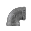 3/4 in. Black 90 Degree Elbow by PIPE DECOR