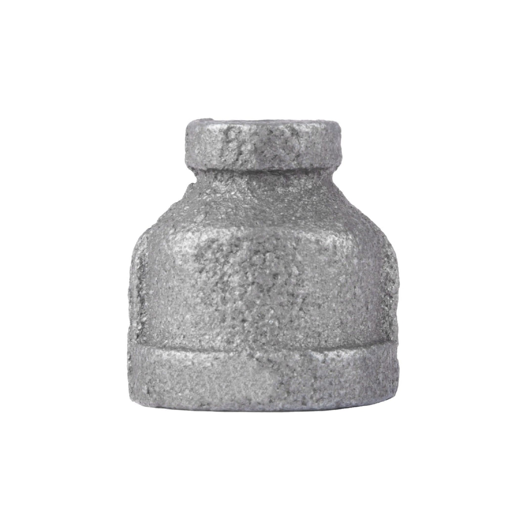 1/2 in. x 1/8 in. Black Reducing Coupling by PIPE DECOR