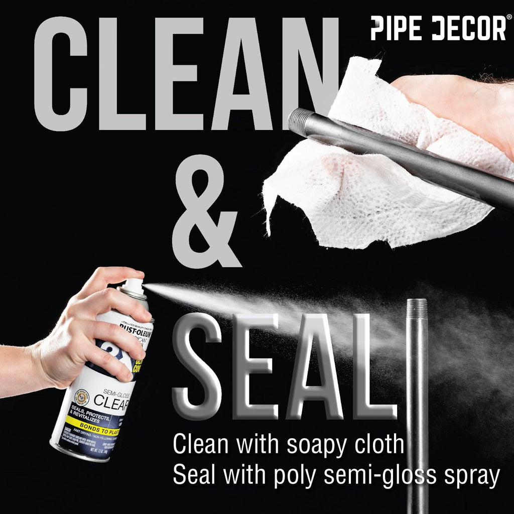 1/4 in. x 1/8 in. Black Reducing Coupling by PIPE DECOR