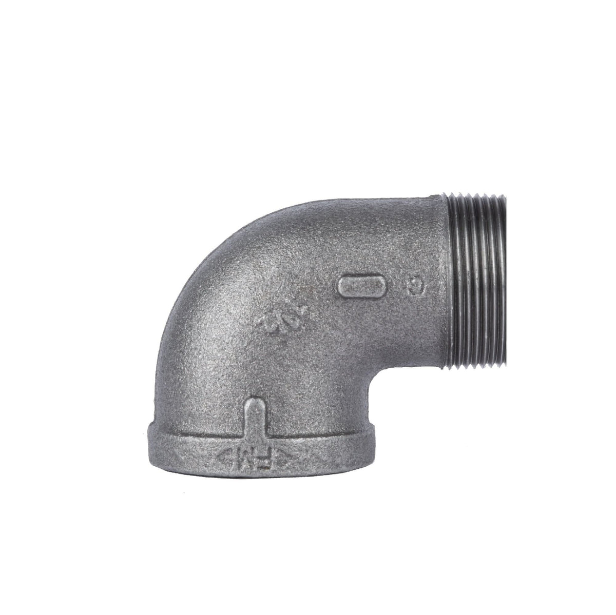 1 1/2 in. Black 90 Degree Street Elbow by PIPE DECOR