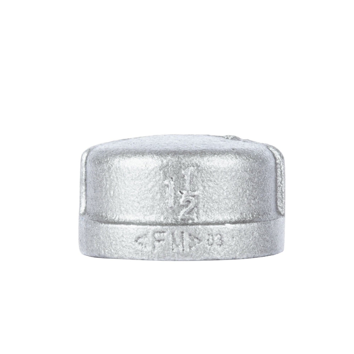 1 1/2 in. Galvanized Iron Cap by PIPE DECOR