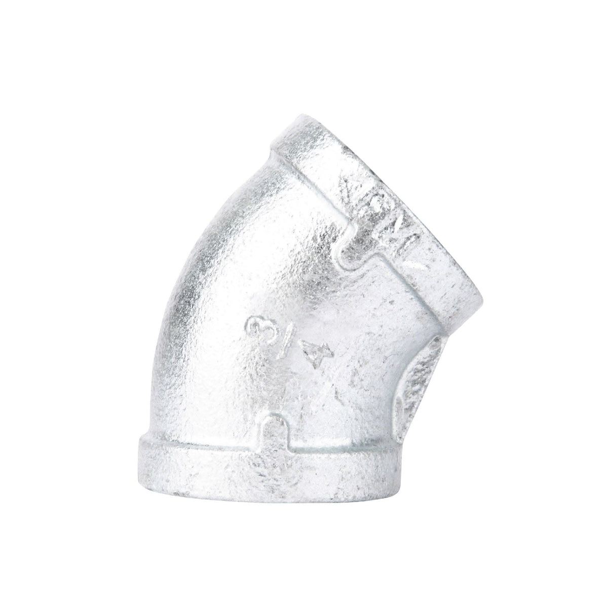 3/4 in. Galvanized Iron 45 Degree Elbow by PIPE DECOR