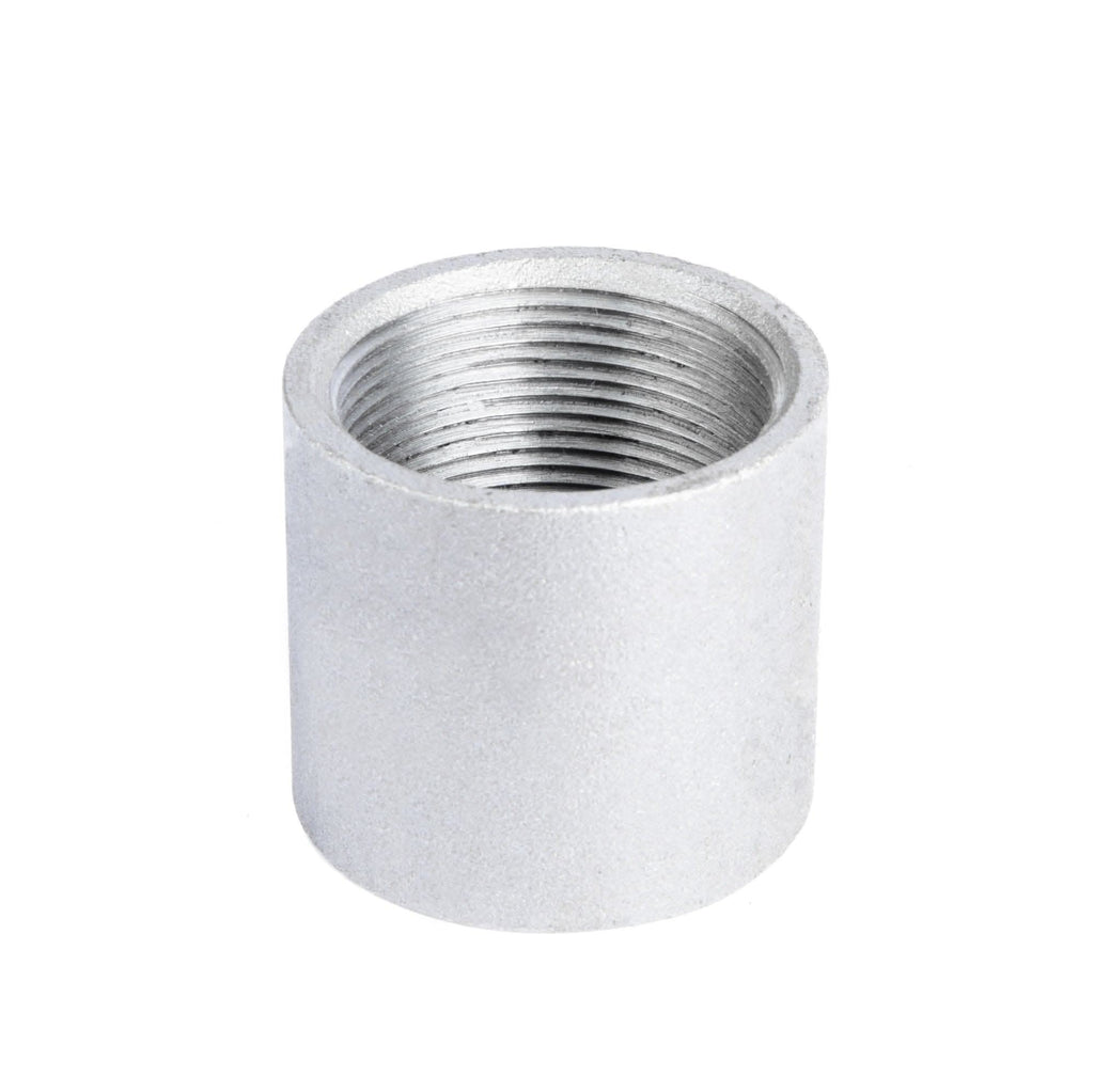 1 1/2 in. Galvanized Steel Merchant Coupling by PIPE DECOR