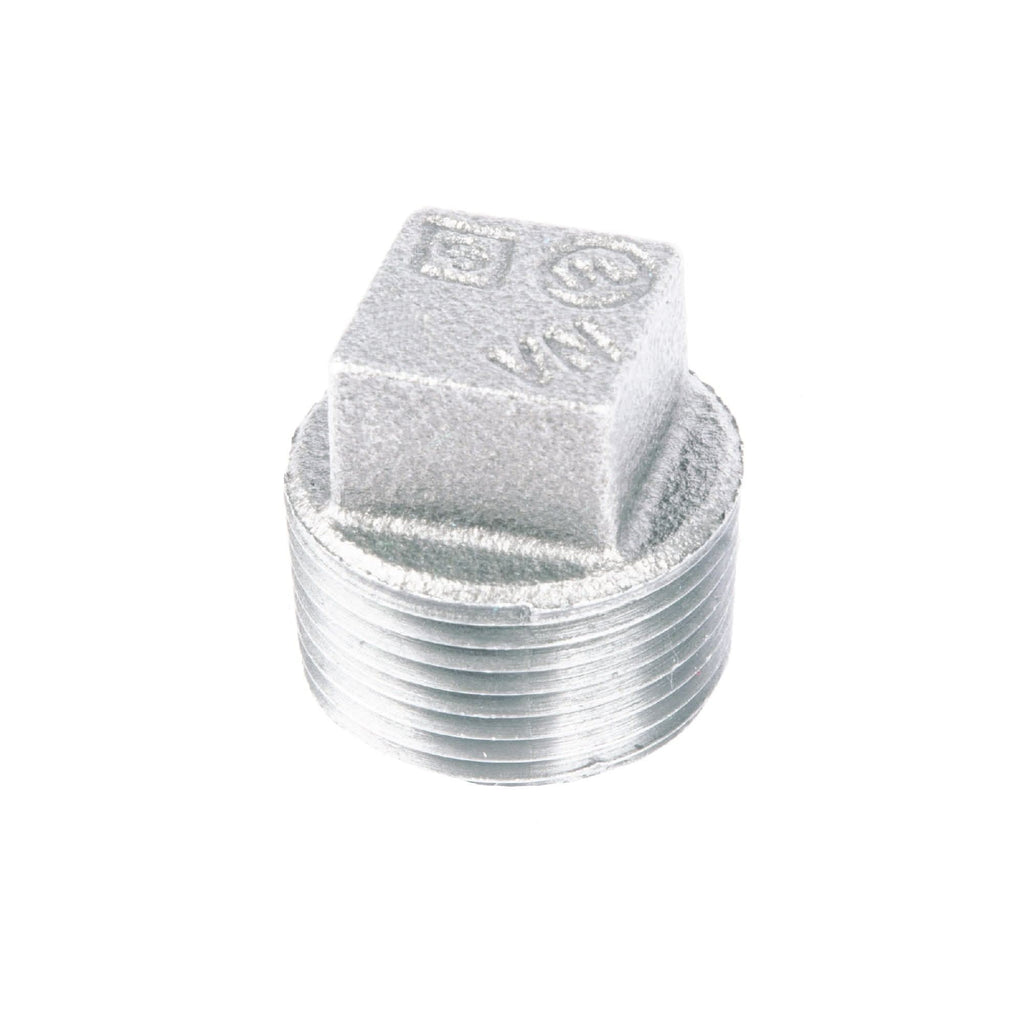 1 1/4 in. Galvanized Iron Plug by PIPE DECOR