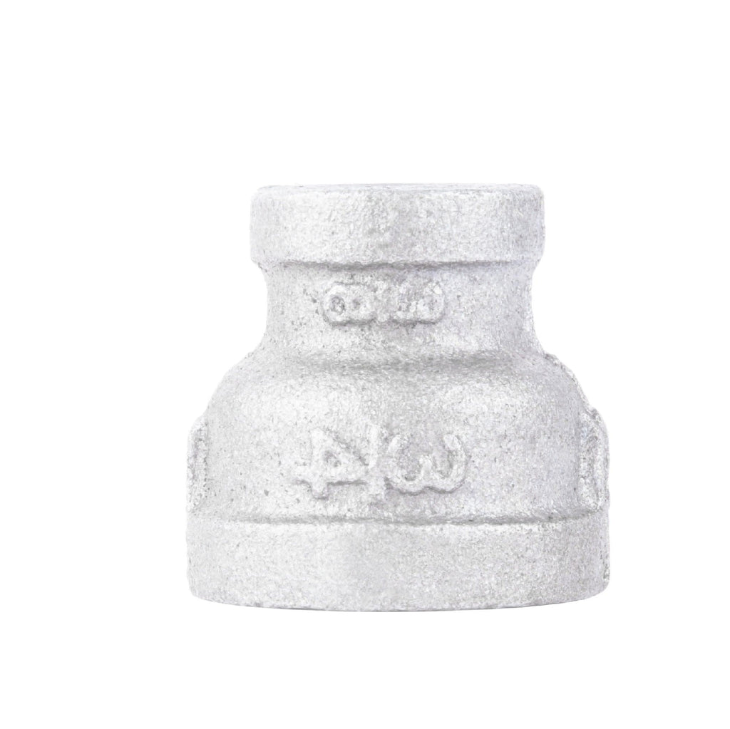 3/4 in. x 3/8 in. Galvanized Iron Reducing Coupling by PIPE DECOR