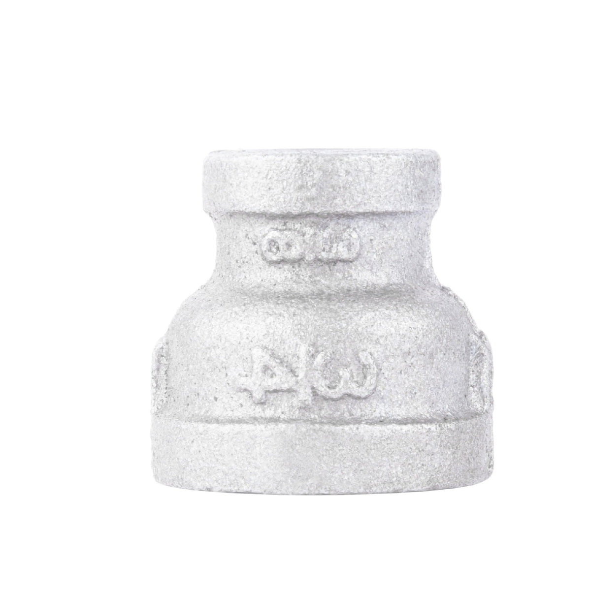 3/4 in. x 3/8 in. Galvanized Iron Reducing Coupling by PIPE DECOR