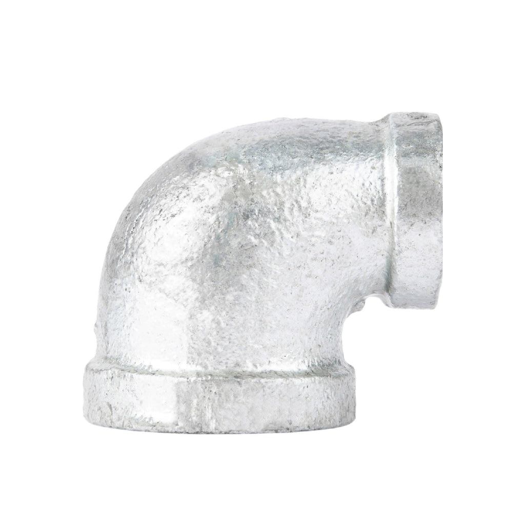 1 1/4 in. x 1 in. Galvanized Iron Reducing Elbow by PIPE DECOR