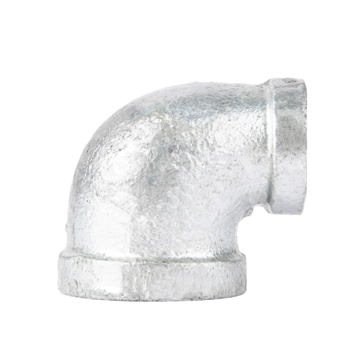 1 1/4 in. x 1 in. Galvanized Iron Reducing Elbow by PIPE DECOR