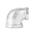 2 in. x 1 1/2 in. Galvanized Iron Reducing Elbow by PIPE DECOR