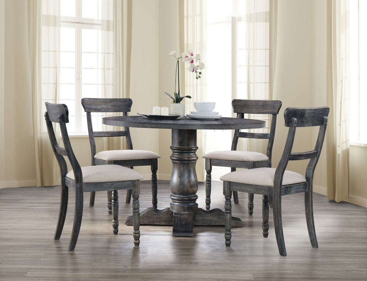 Leventis - Weathered Dining Table - Gray by Unique Piece Furniture