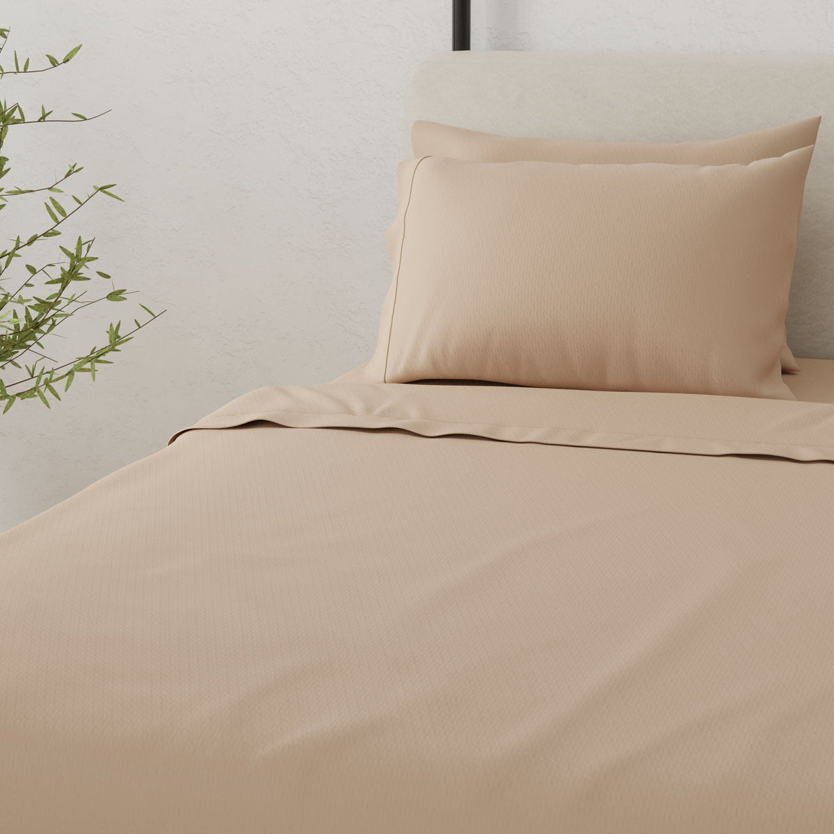 Brushed Hypoallergenic Split Sheet Set by Unique Piece Furniture