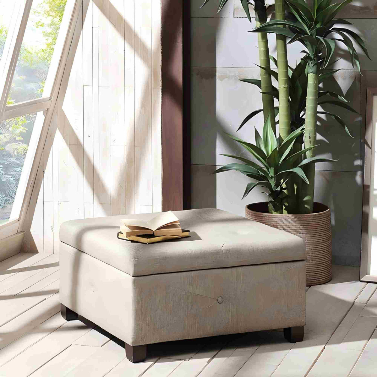 Aspen - Ottoman Soft Close Storage by Unique Piece Furniture
