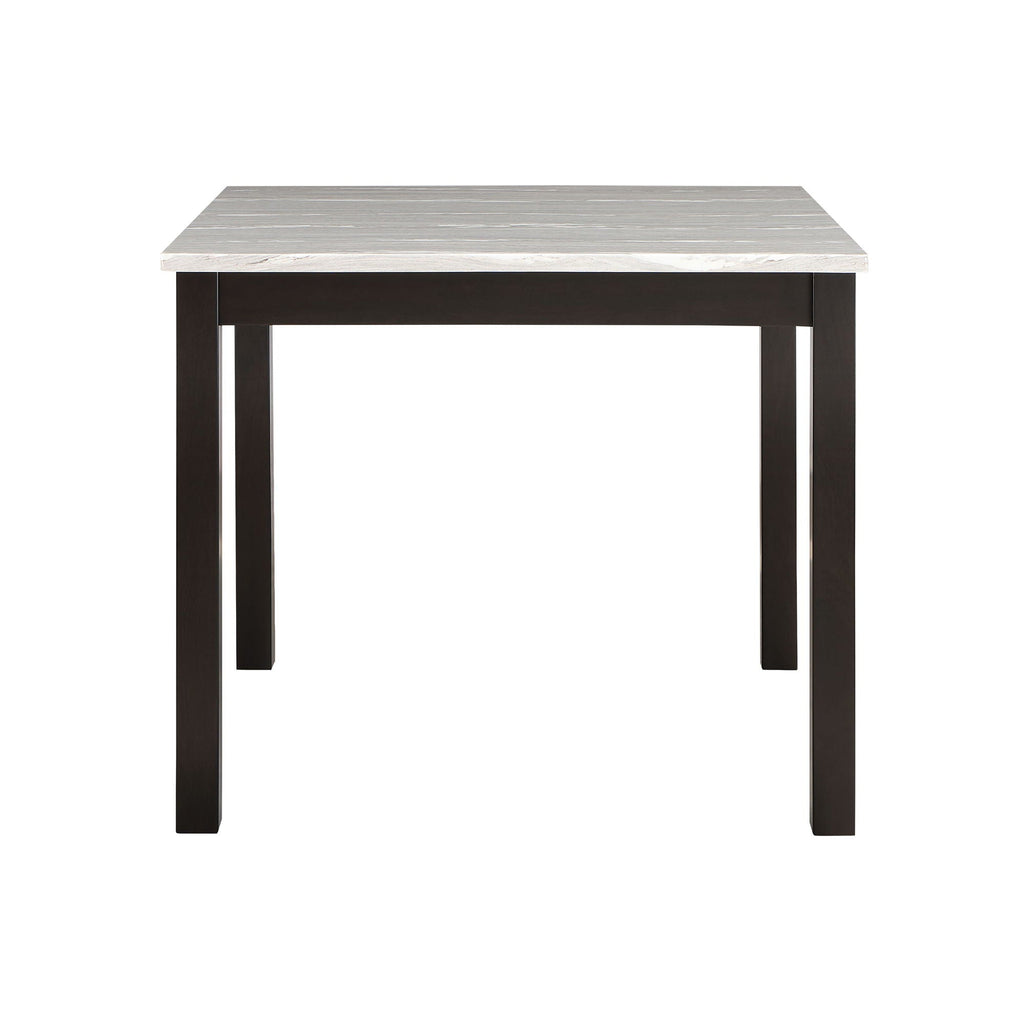Leon - Bar Table And 4 Bar Stools - Espresso / White by Unique Piece Furniture