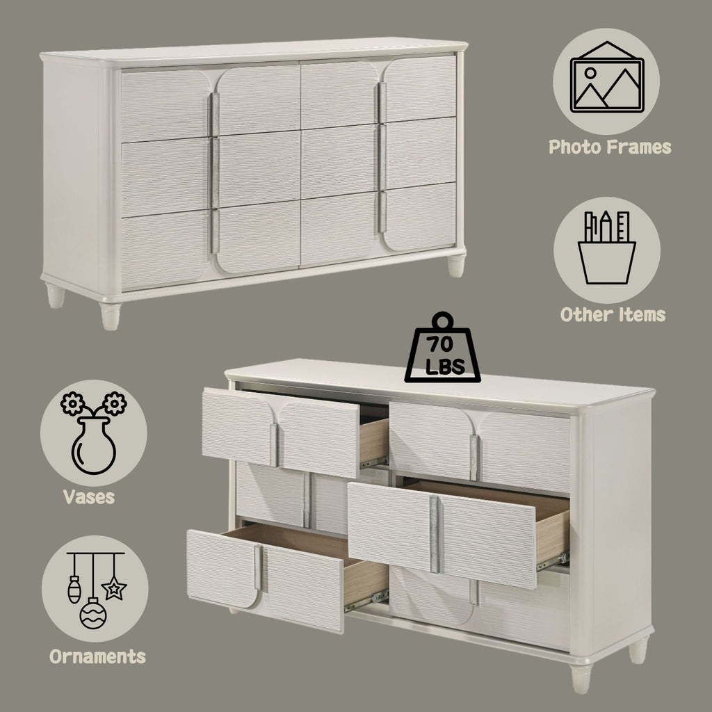 Laveda - Dresser - White by Unique Piece Furniture
