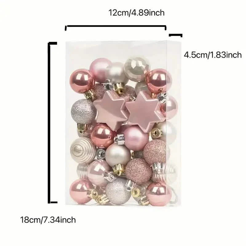33-Pieces: Christmas Glitter Star Tree Topper by DailySale