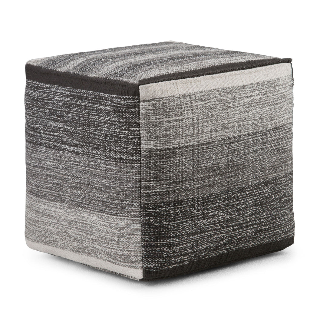Naya - Upholstered Cube Pouf by Unique Piece Furniture