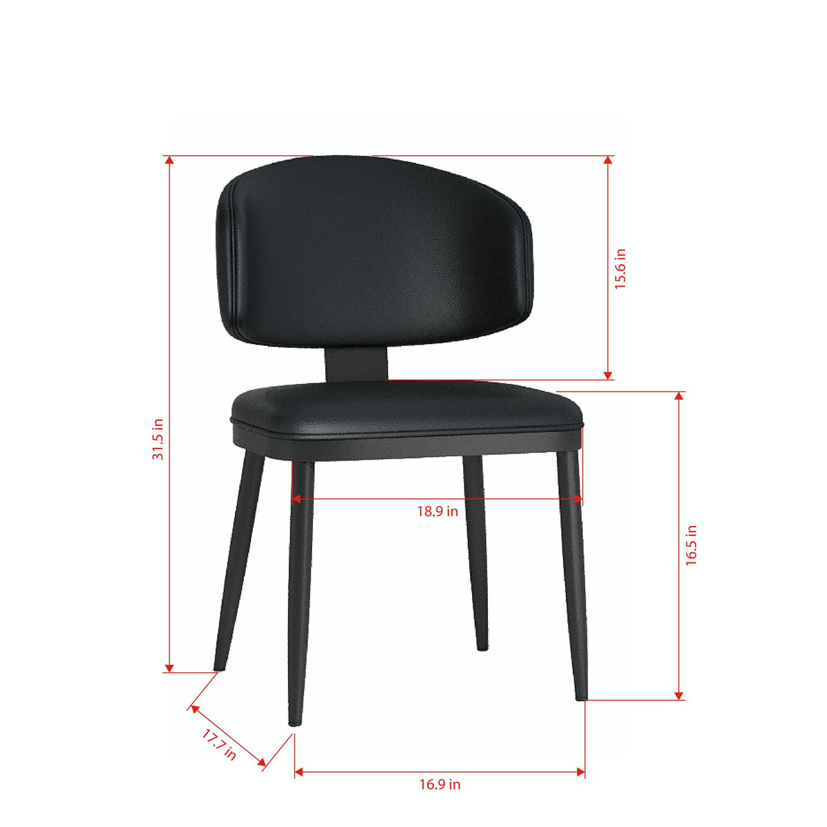 Modern Dining Chairs For Kitchen (Set of 2) by Unique Piece Furniture