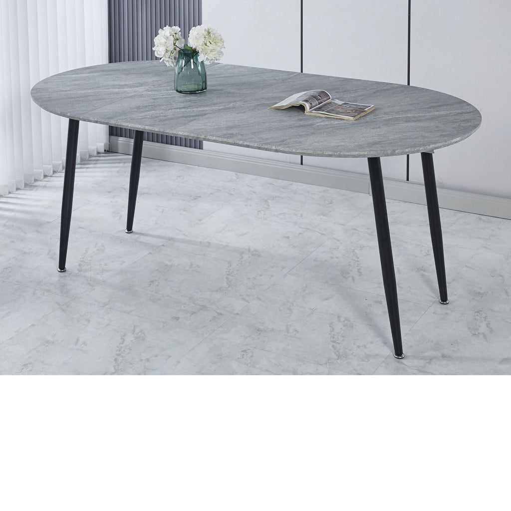 Extensible Table, Dining Table, Office Table, Coffee Table Metal Leg by Unique Piece Furniture