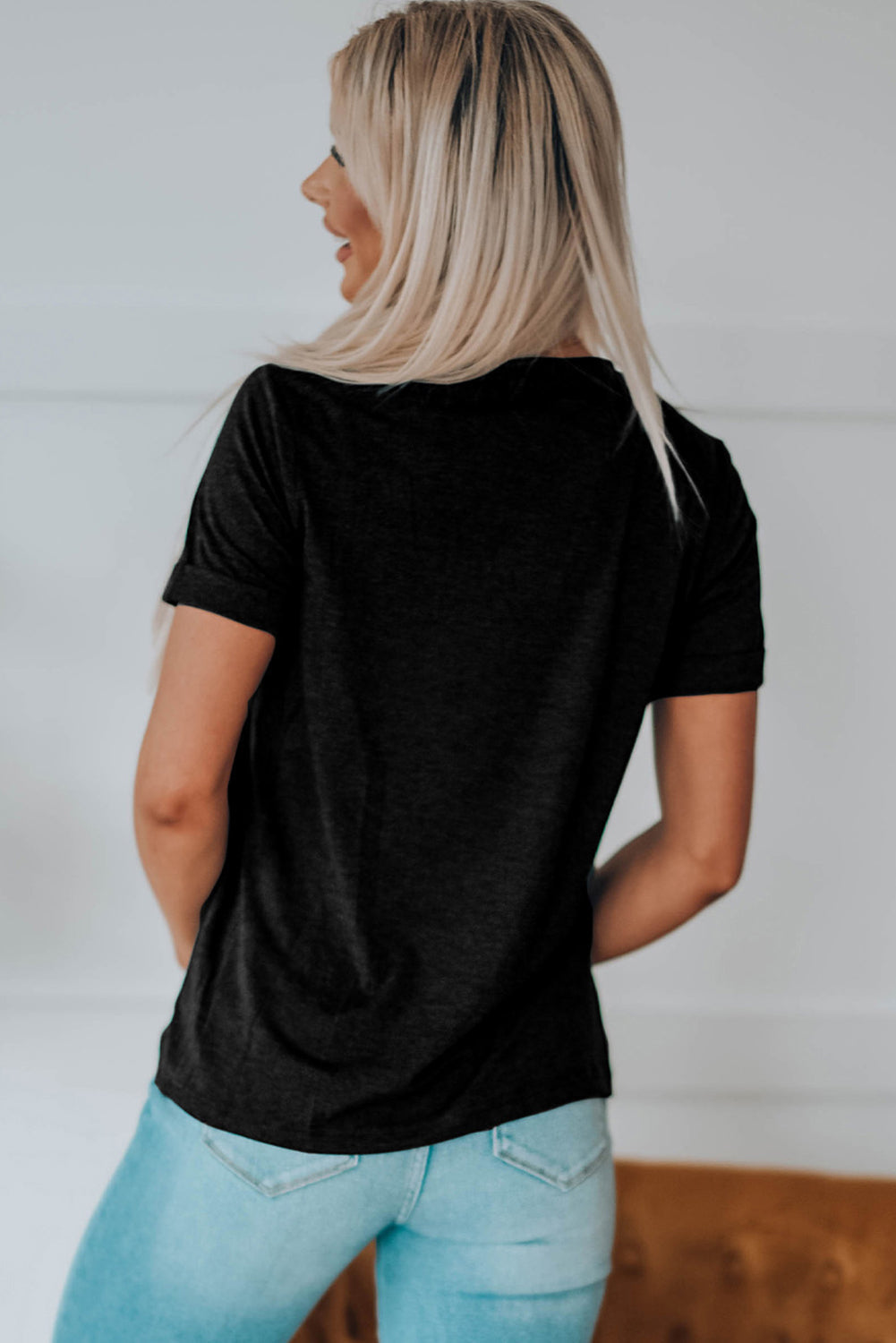 Bow & Boot Graphic Round Neck Short Sleeve T-Shirt by Wild and Free Boutique
