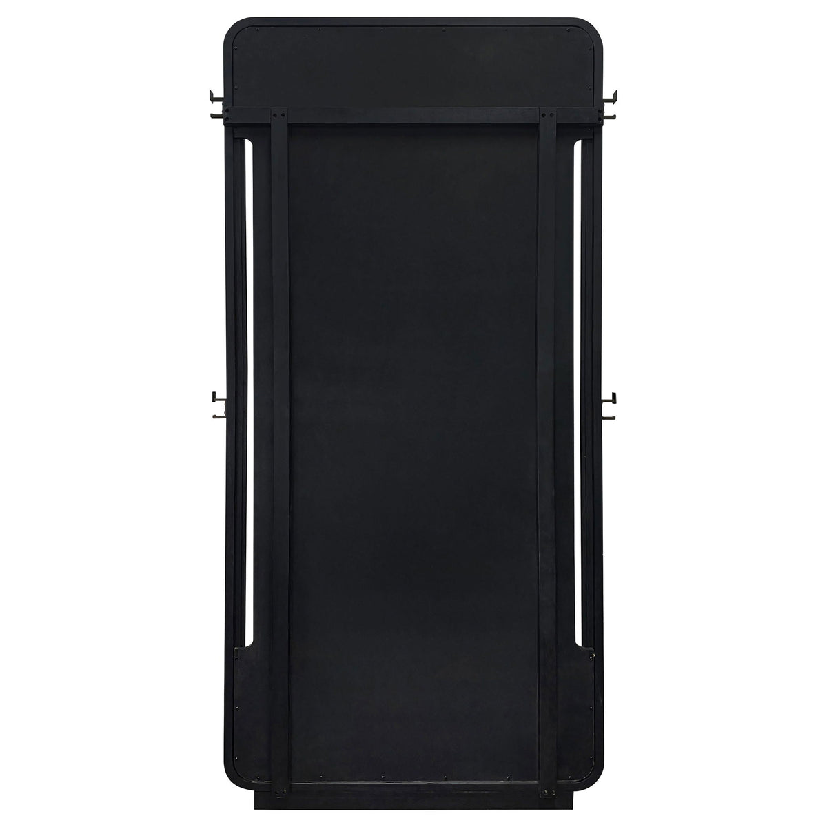 Leandro 76-inch Full Length Floor Mirror Burnished Black by Unique Piece Furniture