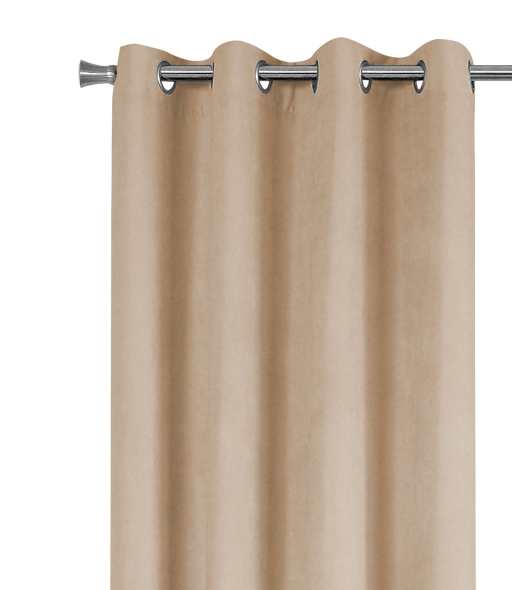 2 Pieces Set, Curtain Panel, Room Darkening, Grommet by Unique Piece Furniture