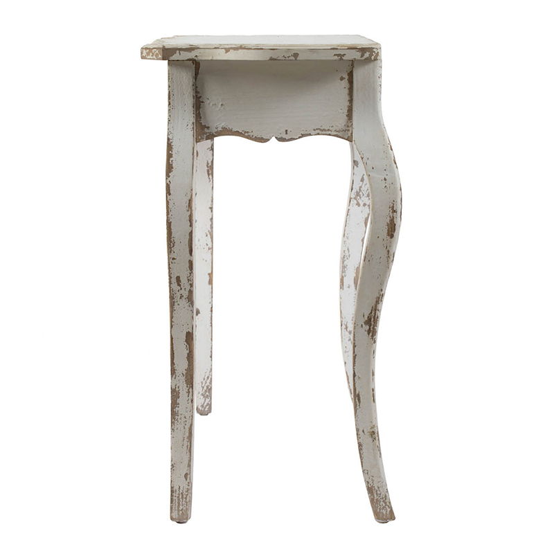 Slimline wash Console Table, For Hallway Living Room Bedroom - White Washed by Unique Piece Furniture