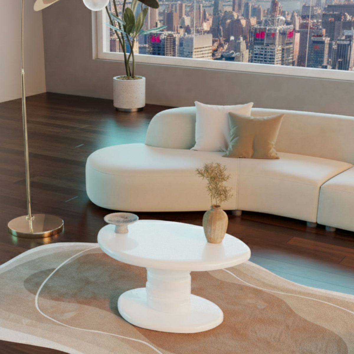 Cobblestone End Table by Unique Piece Furniture