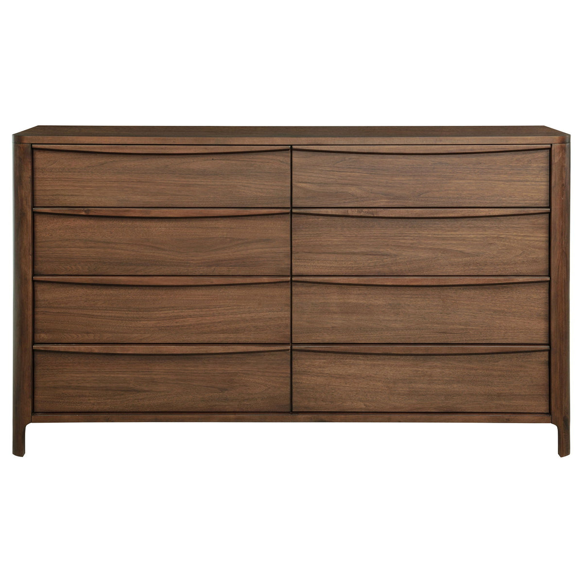 Maderia 8-drawer Dresser Cabinet Walnut by Unique Piece Furniture