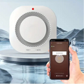 WiFi Smoke Alarm – Smart Fire Detector for Home & Business by DailySale