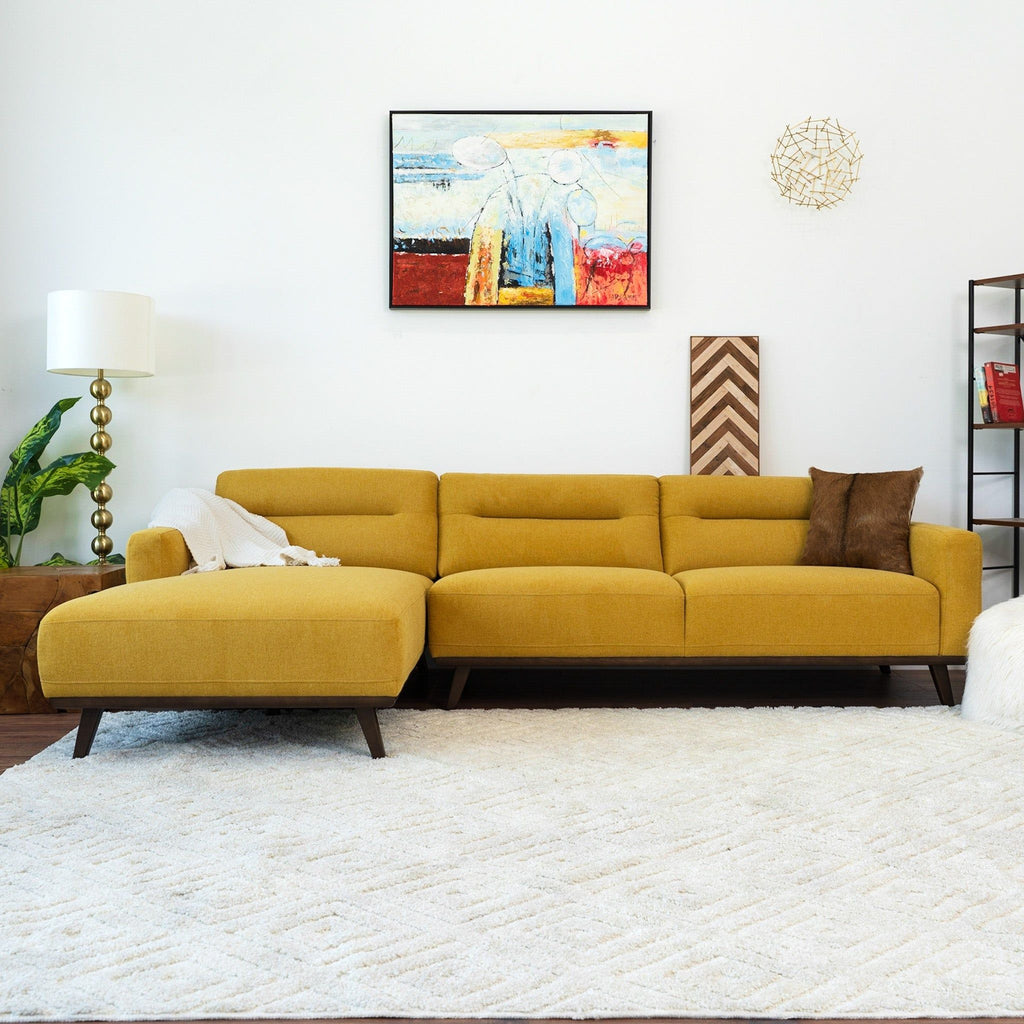 Ella - L-Shaped Sectional Couch by Unique Piece Furniture