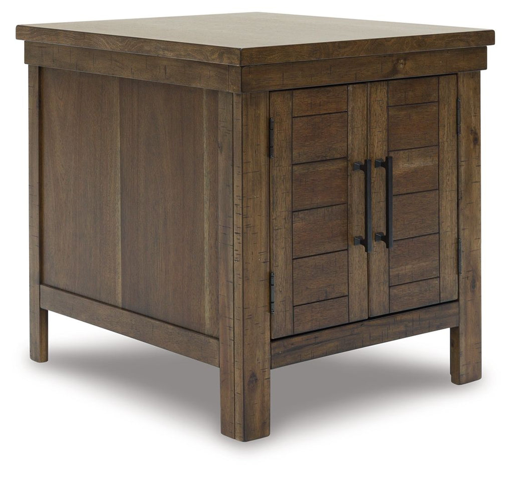 Moriville - Rectangular End Table - Grayish Brown by Unique Piece Furniture