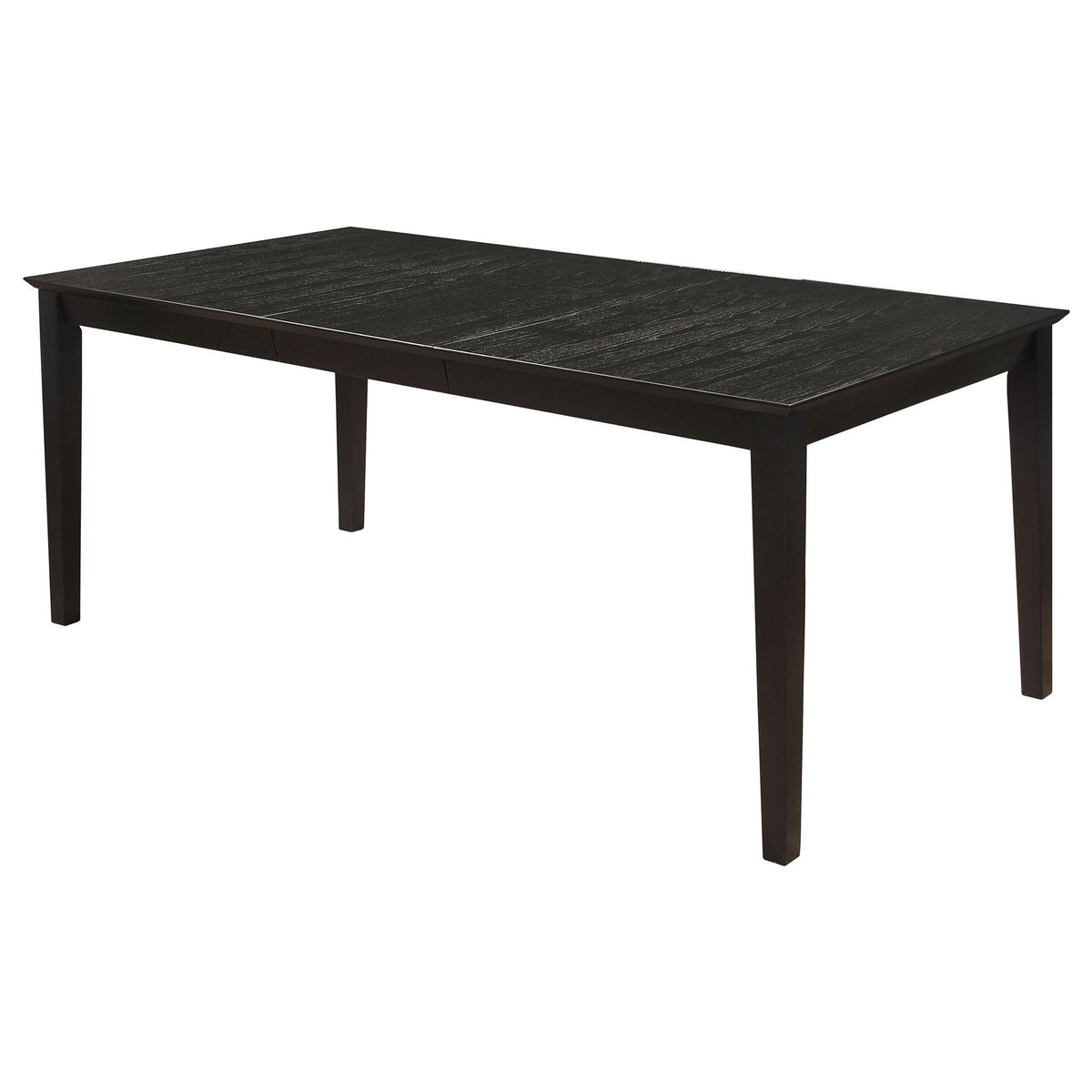 Louise 7-piece Rectangular Extension Leaf Dining Set Black by Unique Piece Furniture