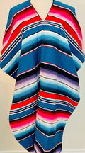 Adult Mexican Saltillo Poncho Sarape Poncho Sarape Saltillo Mexicano