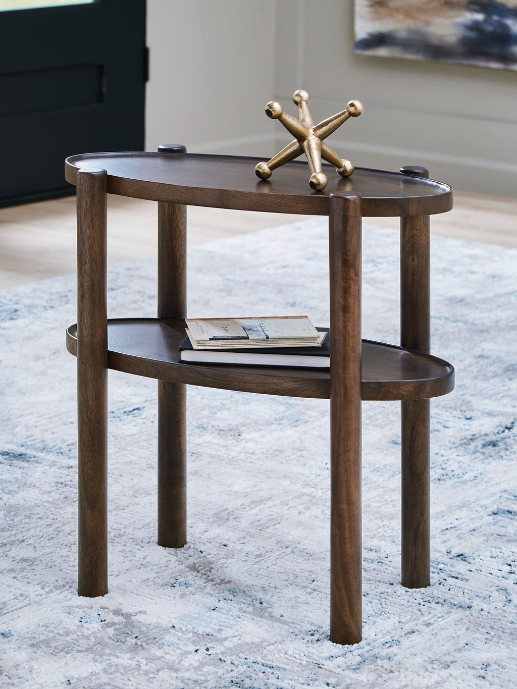 Wiattbury - Accent Table - Gray Brown by Unique Piece Furniture
