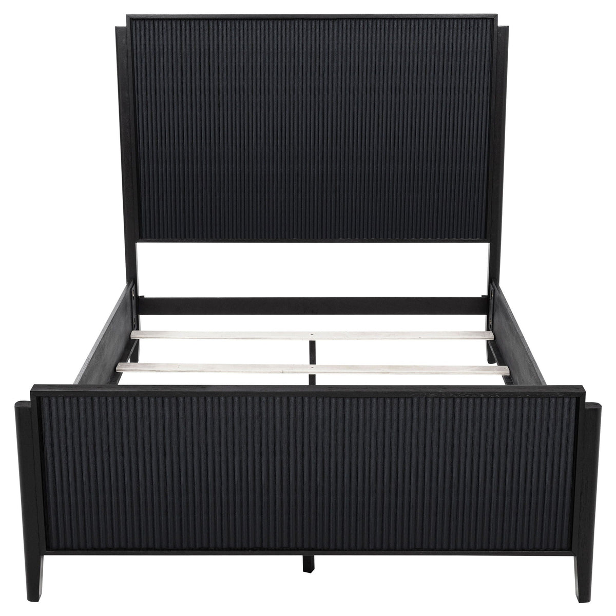 Brookmead Wood Queen Panel Bed Black by Unique Piece Furniture