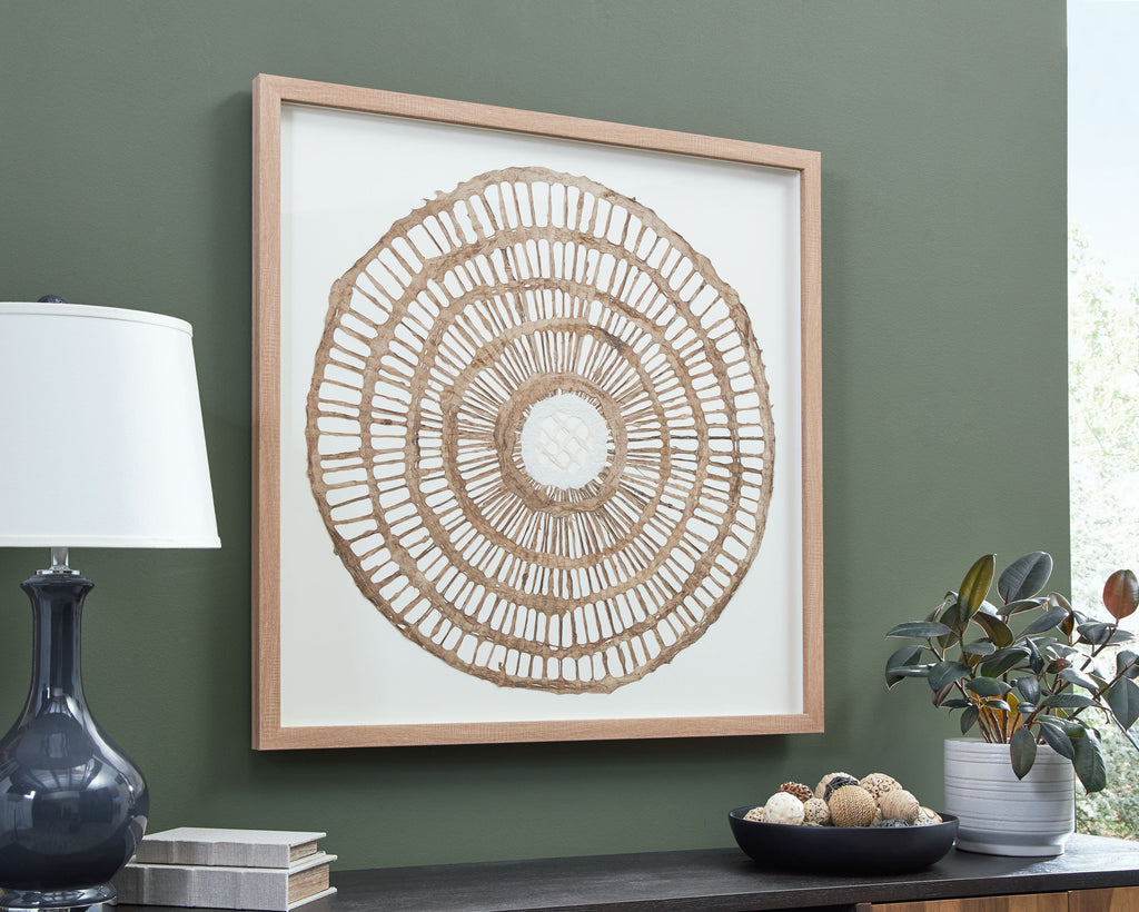 Brockham - Wall Decor - Brown by Unique Piece Furniture