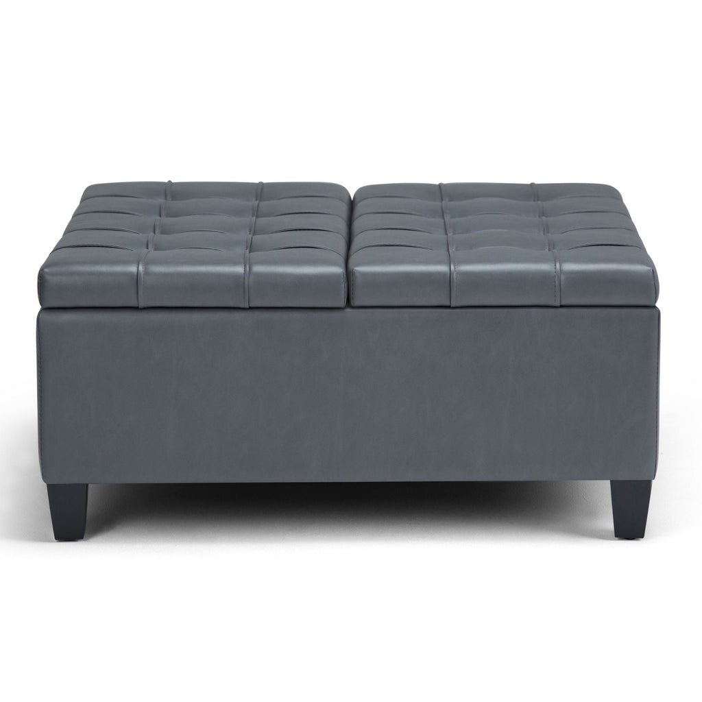 Harrison - Upholstered Coffee Table Storage Ottoman by Unique Piece Furniture