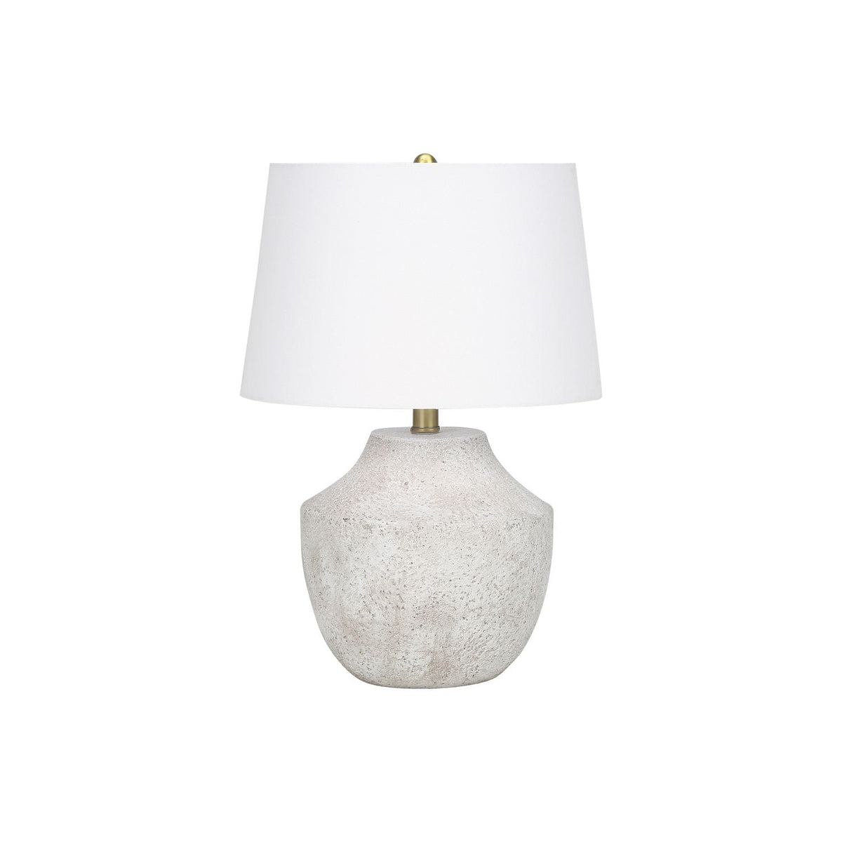 Lighting, Modern Table Lamp, Concrete - Cream by Unique Piece Furniture