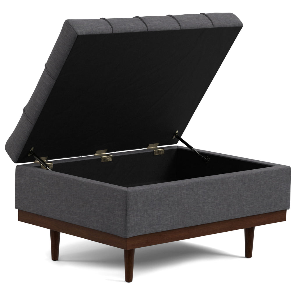 Mariah - Upholstered Lift Top Table Storage Ottoman by Unique Piece Furniture