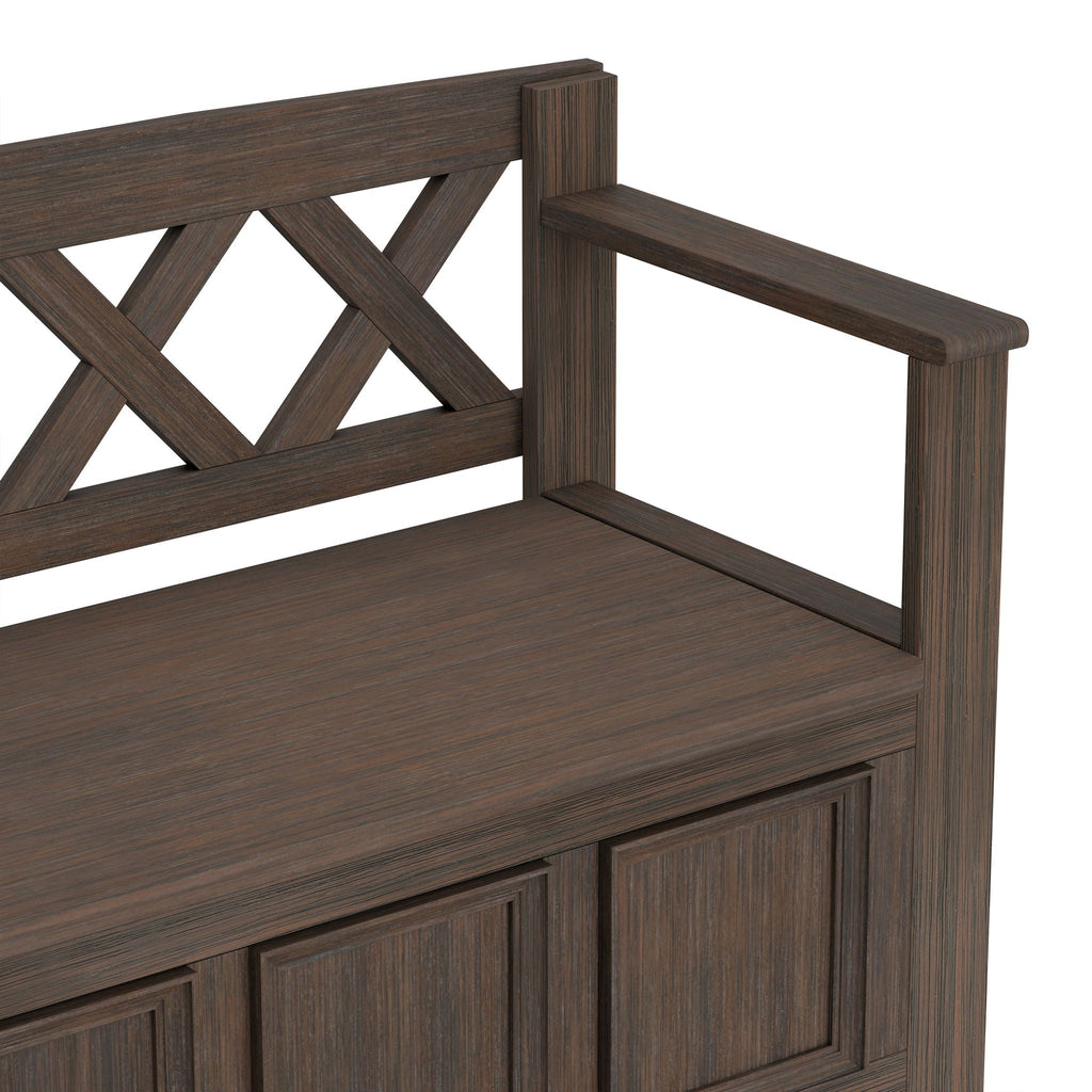 Amherst - Handcrafted Entryway Storage Bench by Unique Piece Furniture