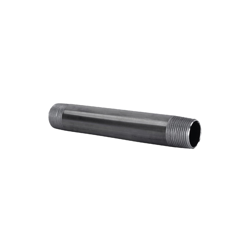1 in. x 5 in. Black Pipe by PIPE DECOR