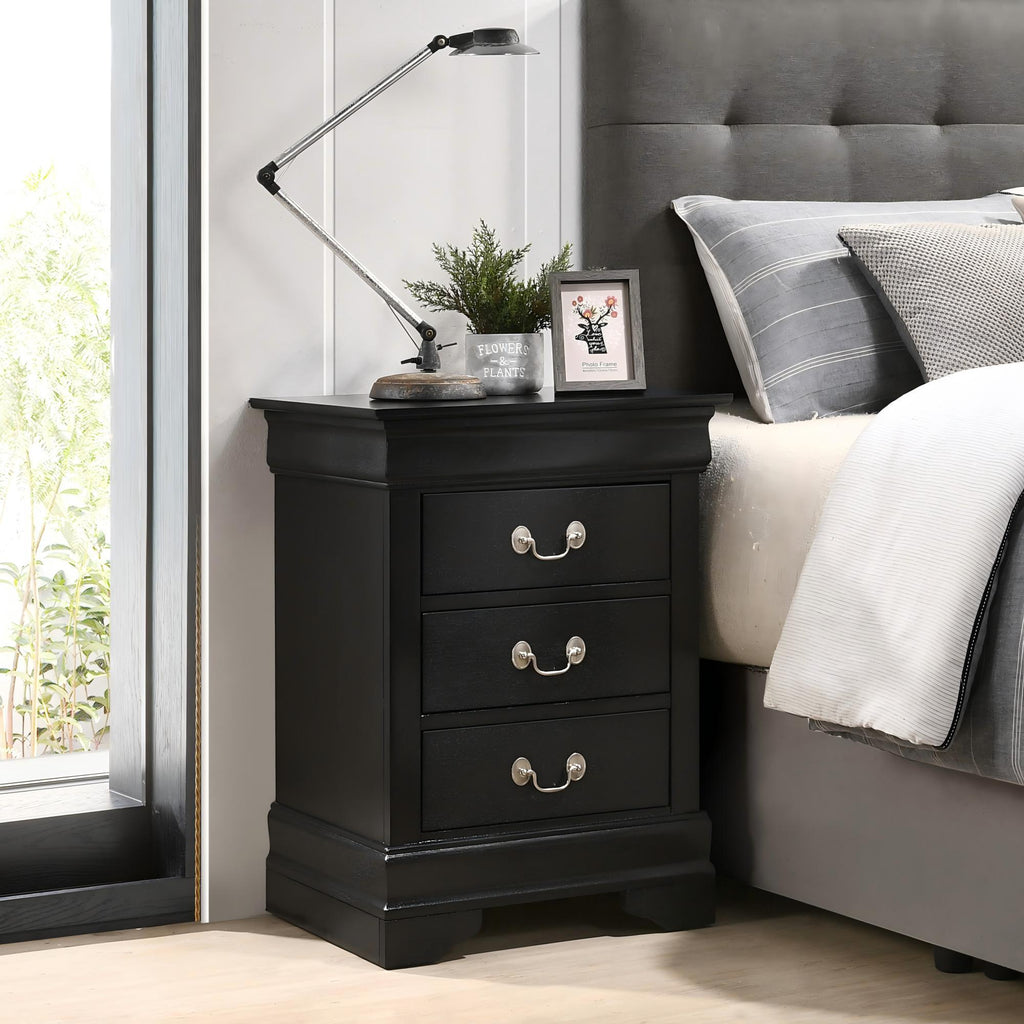 Louis Phillipe - Nightstand - Wood by Unique Piece Furniture