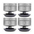 Furniture Leg Levelers for 1” Pipe Legs (4 Pack) by PIPE DECOR