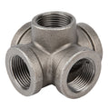 3/4 in. Black 5-Way Fitting by PIPE DECOR