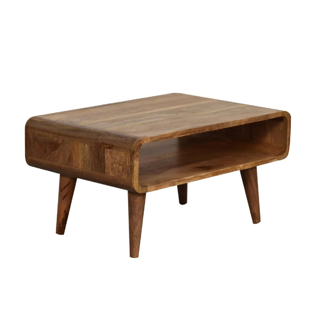 Solid Wood Open Media Unit by Unique Piece Furniture